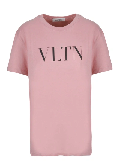 Valentino Vltn Logo Print T-shirt In S86
