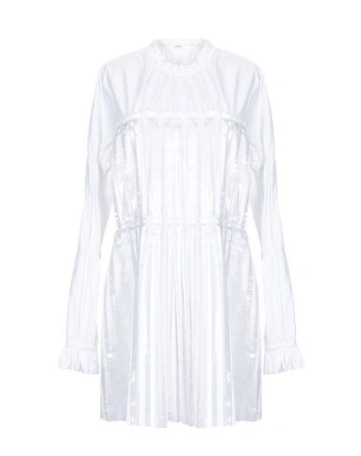 Jourden Short Dress In White