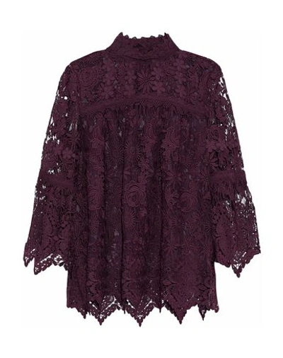 Anna Sui Blouses In Deep Purple