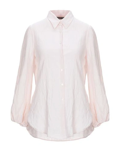 True Tradition Solid Color Shirts & Blouses In Light Pink