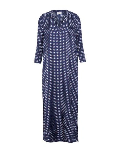 Sleepy Jones Nightgown In Dark Blue