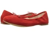 Sam Edelman Felicia, Candy Red Kid Suede Leather