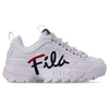Fila Women's Disruptor Ii Premium Script Casual Shoes, White