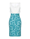 Christian Pellizzari Knee-length Dresses In Turquoise