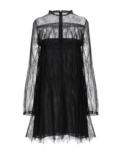 Valentino Short Dress In Black