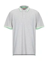 Sundek Polo Shirts In Light Grey