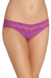 Natori Bliss Perfection Bikini In Bright Plum