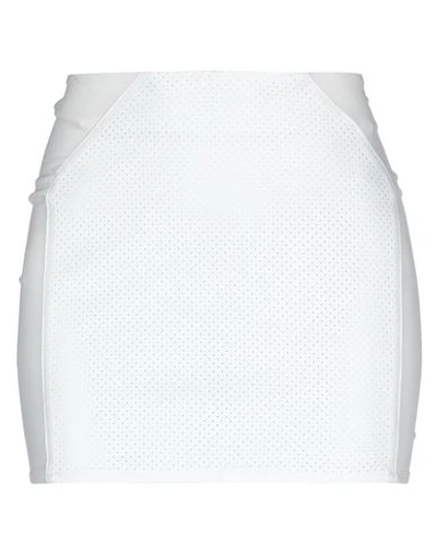 Cycle Mini Skirts In White