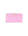 Dolce & Gabbana Wallets In Light Pink