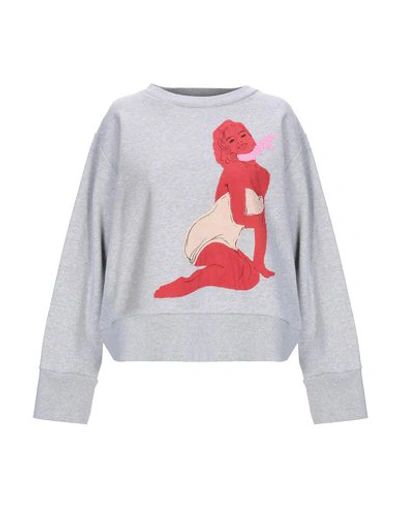Moschino Sweatshirt In Light Grey