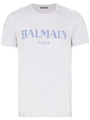 Balmain Logo T In 6aa Blue