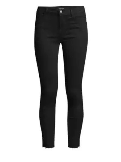 J Brand Alana High-rise Crop Skinny Jeans In Vesper