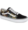 Vans 'old Skool' Sneaker In Black/ Woodland