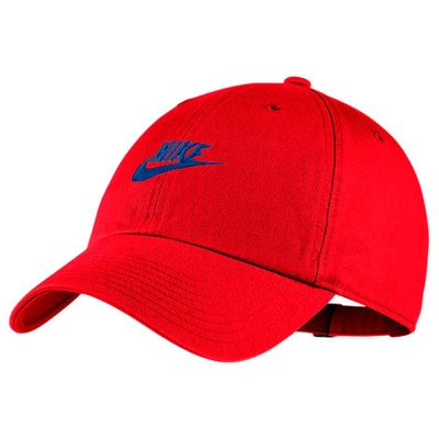Nike Sportswear H86 Washed Futura Adjustable Back Hat, Red - Size Osfm
