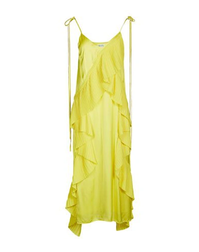 Kenzo 3/4 Length Dresses In Yellow