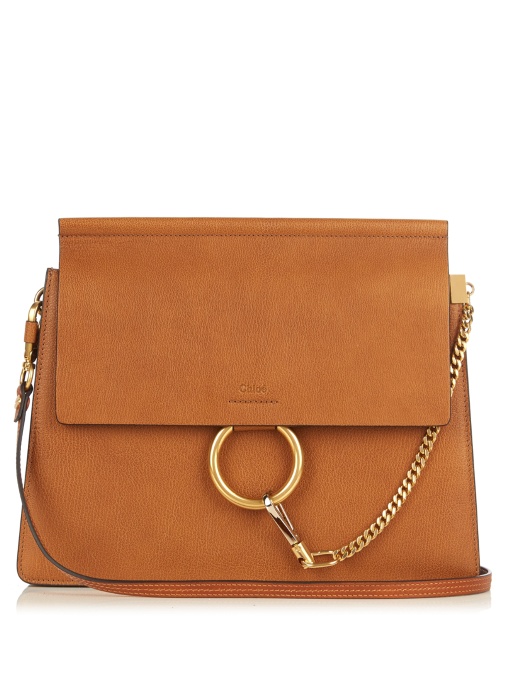 Chloe faye bag tan online