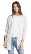 Atm Anthony Thomas Melillo Two-pocket Open-front Mid-length Cashmere Cardigan In Lunar