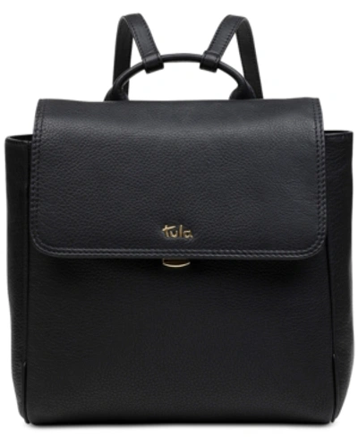 Tula England Backpack In Black/gold