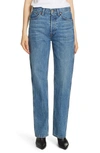 Re/done Originals High Waist Loose Jeans In Medium 56