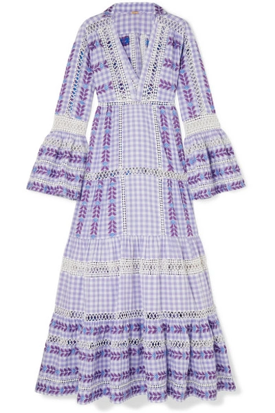 dodo bar or purple dress Dodo Bar Or Sequin-embellished Plunge Dress