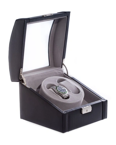 Bey-berk Black Leather Watch Winder