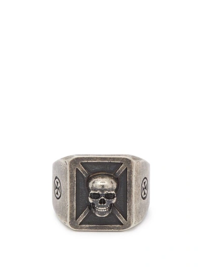 Vetements Burnished Silver-tone Ring