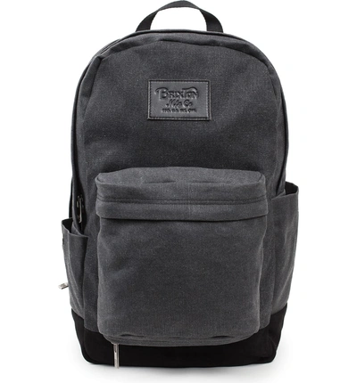 Brixton Basin Classic Backpack - Black In Black Canvas