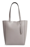 Rebecca Minkoff Stella Leather Tote - Brown In Ganache