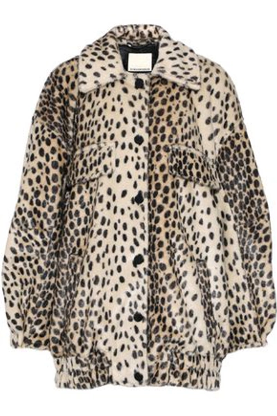 By Malene Birger Woman Tidara Leopard-print Faux Fur Coat Animal Print |  ModeSens