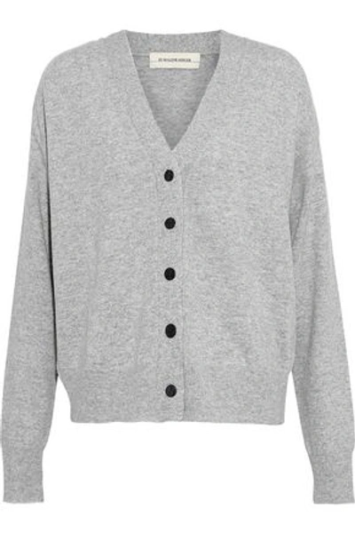 By Malene Birger Woman Wool And Cashmere-blend Cardigan Gray