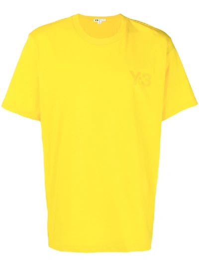 Y-3 Men's Classic Logo T-shirt In Yellow