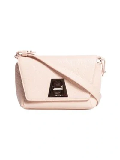 Akris Little Anouk Day Leather Crossbody Bag In Pale Rose