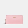 Coach Accordion Zip Wallet In Blossom/gold