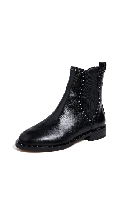Rebecca Minkoff Sabeen Studded Leather Chelsea Boots In Black