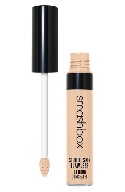 Smashbox Studio Skin Flawless Oil-free 24 Hour Concealer Fair Light Warm Peach 0.27 oz/ 8 ml In Fair Light Warm Peach