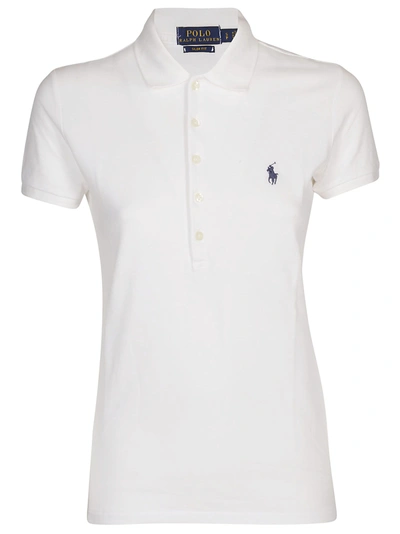 Polo Ralph Lauren Slim-fit Polo Shirt In White