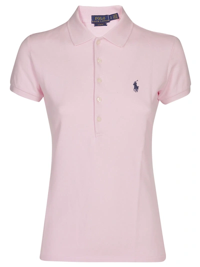 Polo Ralph Lauren Slim-fit Polo Shirt In Pink