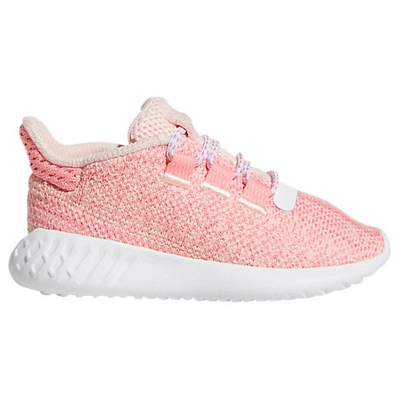 Adidas Originals Plusgirls' Toddler Tubular Dusk Running Shoes, Pink - Size 10.0