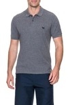 Rodd & Gunn 'the Gunn' Piqué Sports Fit Cotton Polo In Tungsten