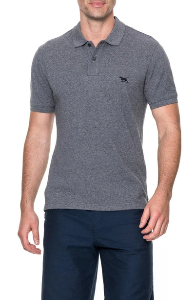 Rodd & Gunn 'the Gunn' Piqué Sports Fit Cotton Polo In Tungsten