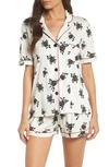 Pj Salvage Give Love Short Pajamas In Ivory