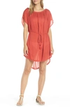 Echo Seaside Cover-up Dress In Poppy