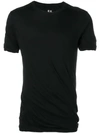 Rick Owens Sysyphus Double T-shirt In Black