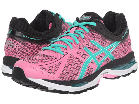 asics gel cumulus 17 womens green