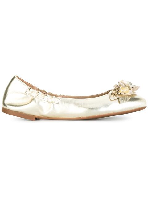 tory burch flower ballet flat