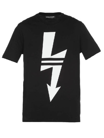 Neil Barrett Cotton T-shirt In Black/white