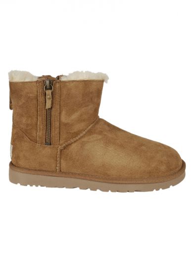 ugg classic mini double zip leather