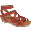 Dansko Veruca Sandal In Coral Leather