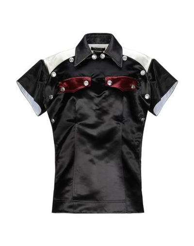 Calvin Klein 205w39nyc Shirts In Black
