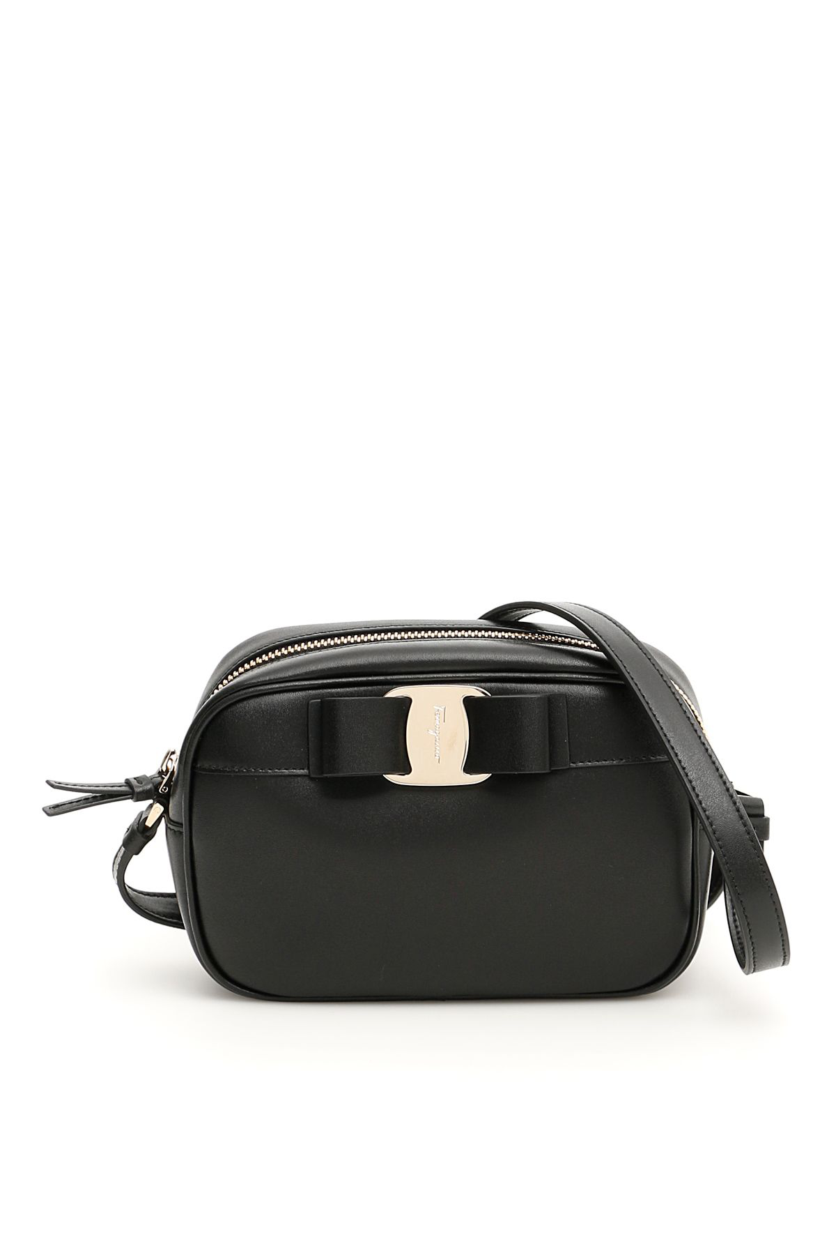 Salvatore Ferragamo Vara Crossbody Bag In Blacknero ModeSens